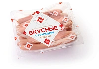 Сосиски &quot;Вкусные с молоком&quot; м.уп.